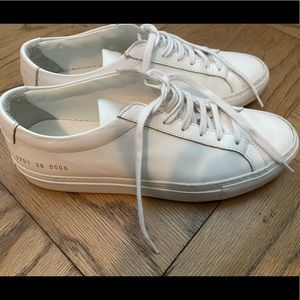 Common Projects Achilles- white women’s gently worn